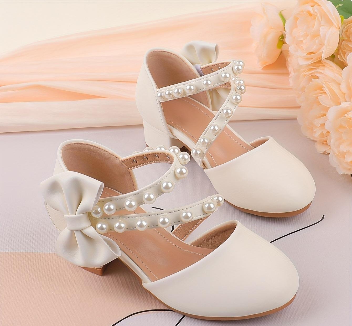 Pearl Girl Shoes (Sizes 21–34) - ₦45,000 (6pcs Wholesale)