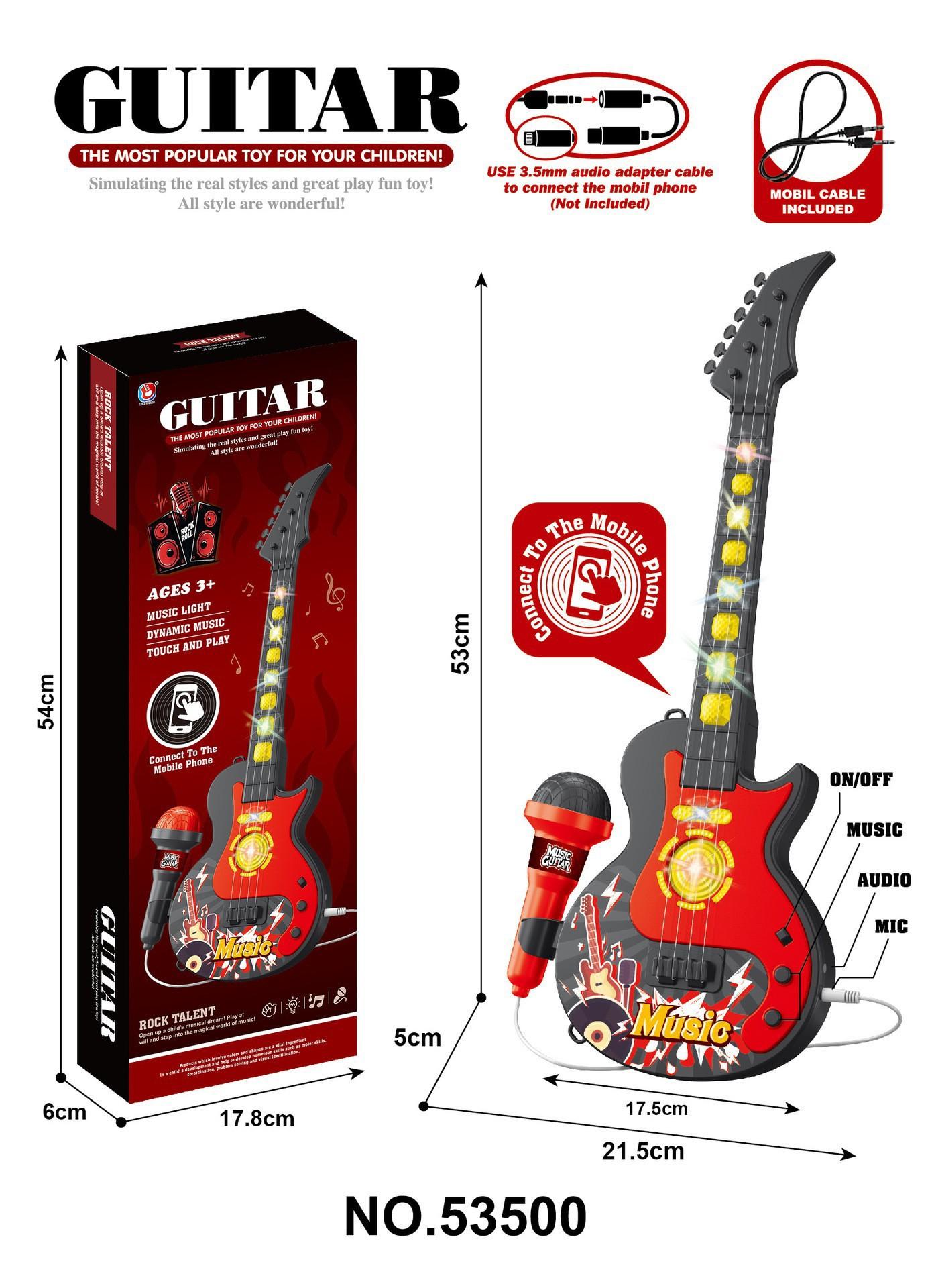Guitar & Karaoke Microphone- Branded Box