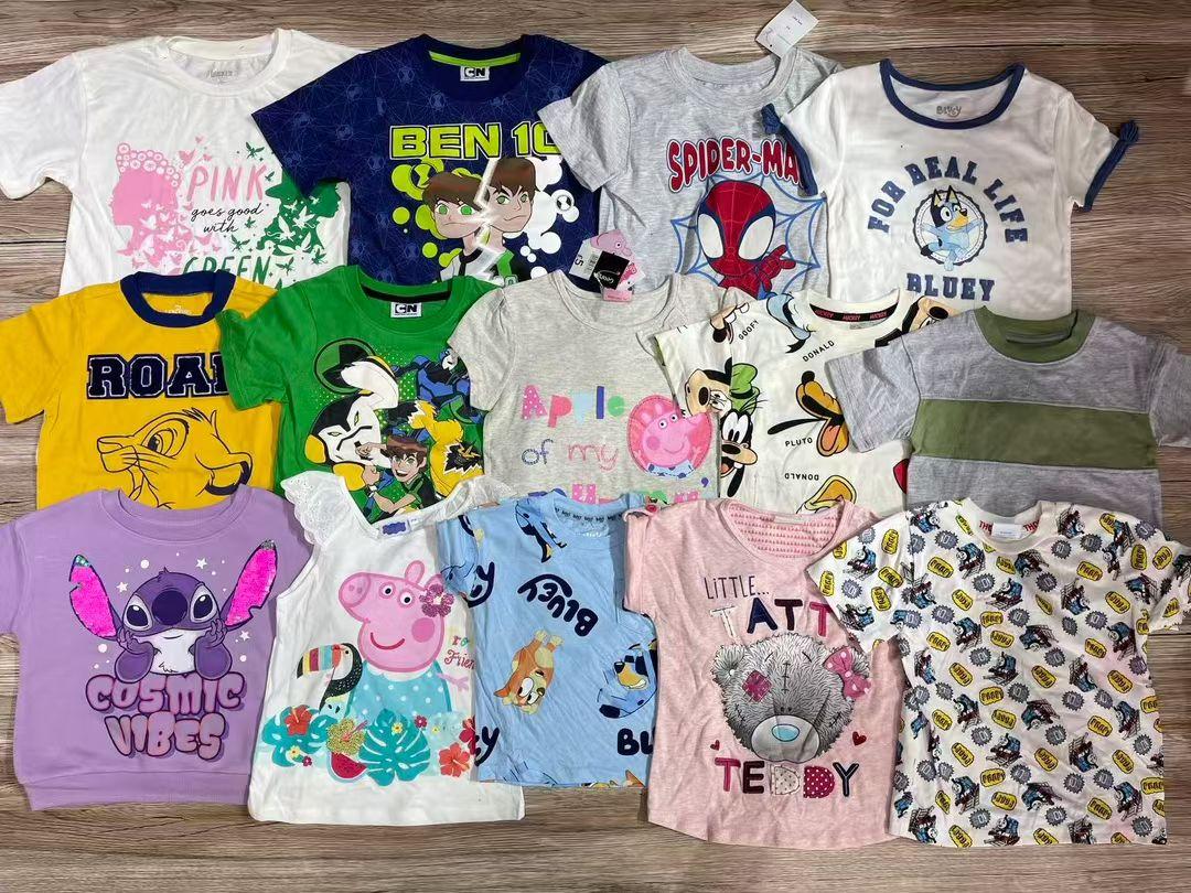 New Stock Disney Tops (Ages 3–12yrs)
