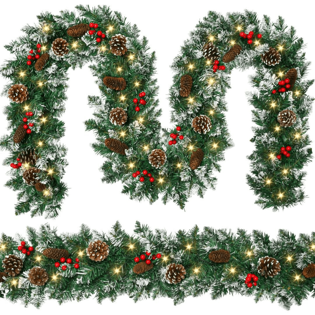 π2.7m Christmas Garland with Balls & Lights β β¦20,000