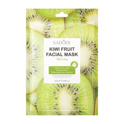 SADOER Kiwi Fruit Facial Mask – Hydrating & Nourishing