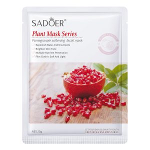 SADOER Plant Mask Series – Pomegranate Softening Facial Mask
