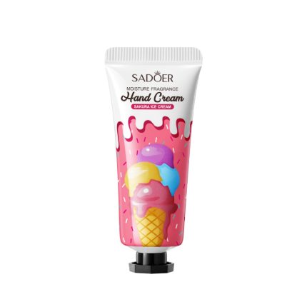 SADOER Sakura Ice Cream Hand Cream – Hydrating & Nourishing