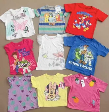 Kids Cartoon Character T-Shirts – Fun and Colorful Collection