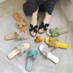 Glittery Women’s Flat Sandals