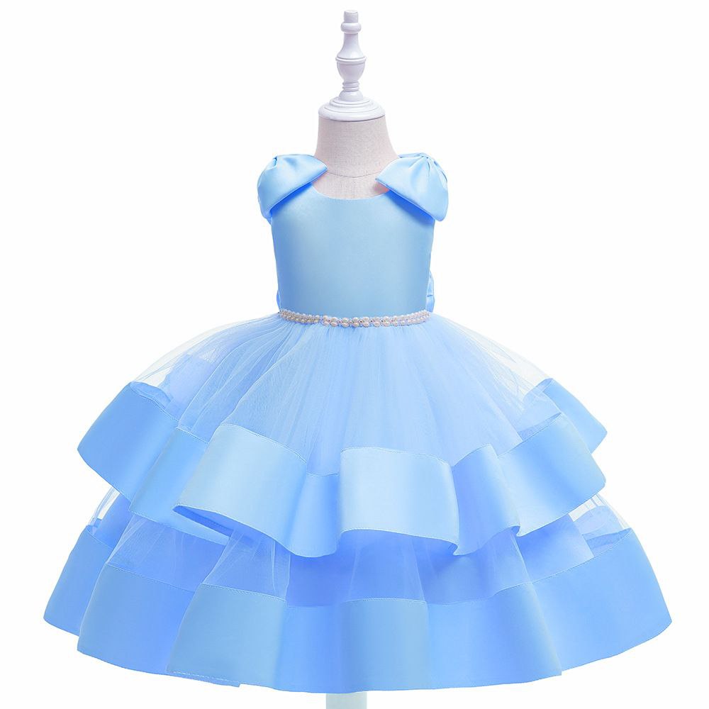 Cinderella-Inspired Blue Party Dress