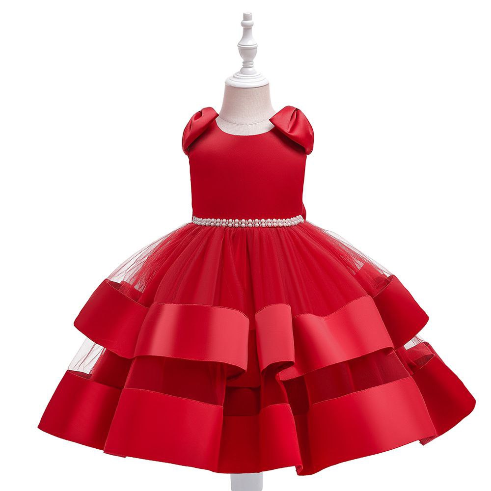 Cinderella-Inspired Red Party Dress