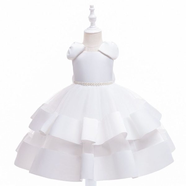 Cinderella-Inspired White Party Dress