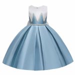 Elegant Princess Ball Gown Dress for Girls – Formal Party Wear
