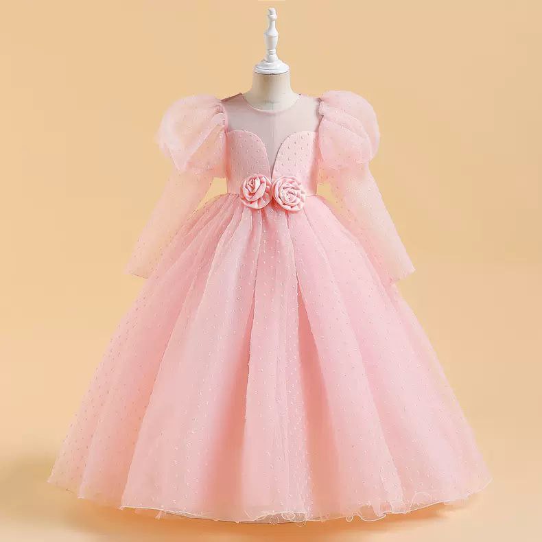 Pink Princess Ball Gown – Girls’ Elegant Party Dress (Copy)