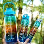 Preorder 3-in-1 Motivational Water Bottle Set